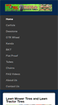Mobile Screenshot of buylawnmowertires.com